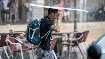 Mallorca, en alerta amarilla por fuertes lluvias, tormenta y granizo