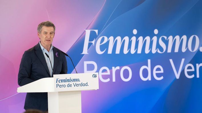 Alberto Nüñez Feijóo, presidente del Partido Popular.