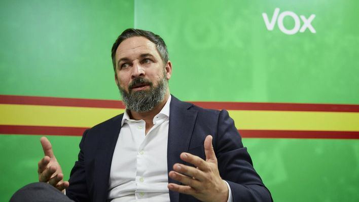 Santiago Abascal, presidente de Vox.