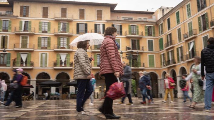 La borrasca 'Jana' sigue amenazando a Baleares en forma de lluvias y tormentas