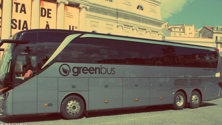 Uno de los autobuses de la compañía portuguesa