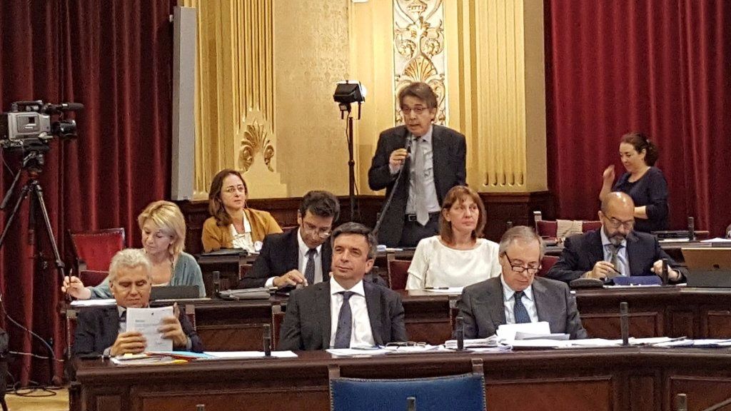 Xavier Pericay durante el rifi-rafe