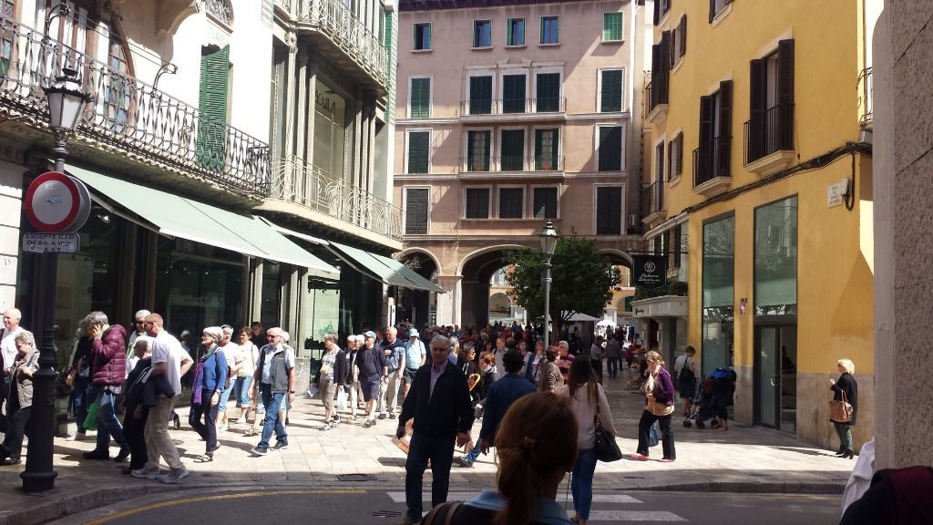 El centro de Palma es un buen ejemplo de estos números