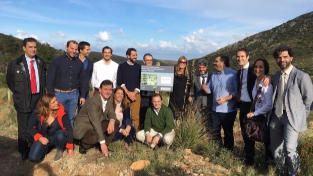 La extensión reforestada absorberá aproximadamente el mismo CO2 que producen 9.500 estancias de hotel