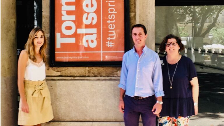 Llorenç Galmés en el Teatro Principal