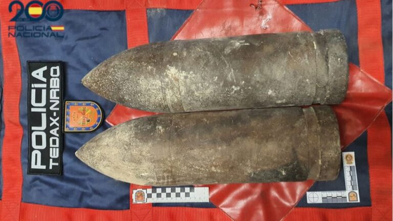 Se encontraron dos proyectiles que los TEDAX neutralizaron.