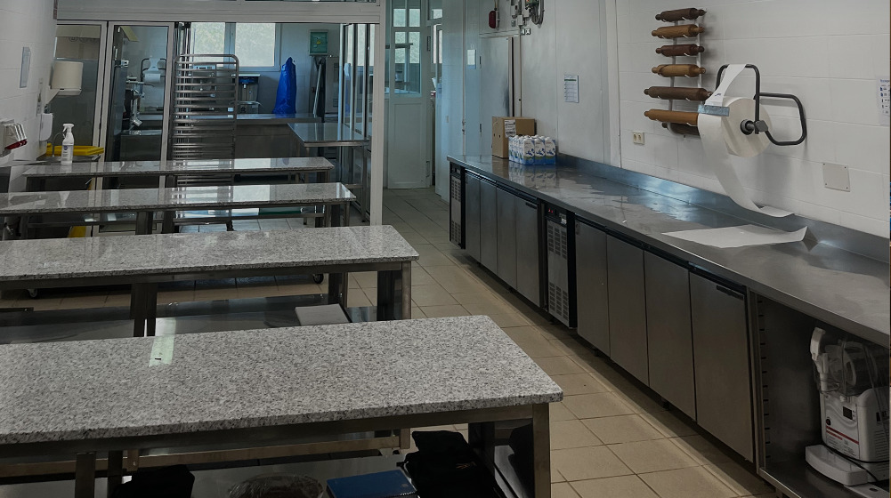 Reforma de la cocina central de la Escuela de Hostelería de las Islas Baleares